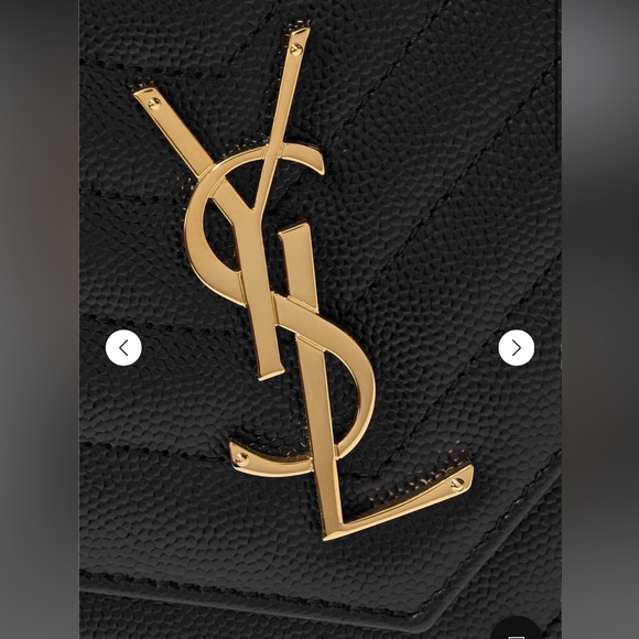 YSL classic black purse 100% AUTHENTIC - Picture 4 of 10